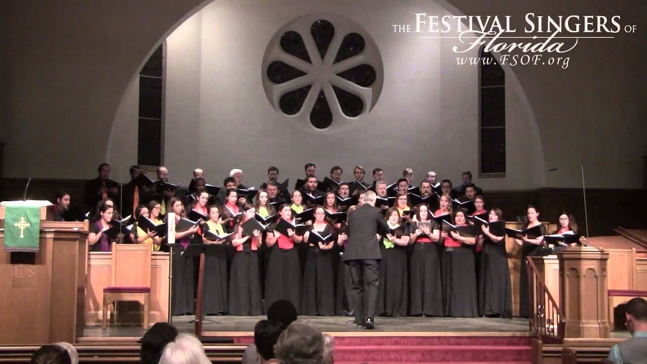 Engelhardt's 'Wayfaring Stranger' performed by The Festival Singers of Florida