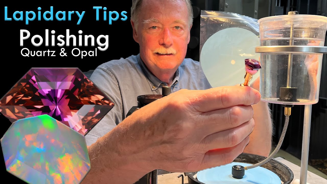 Lapidary Tip: Charging Technique with Dynalap Spectra Laps when Polishing Quartz & Opal