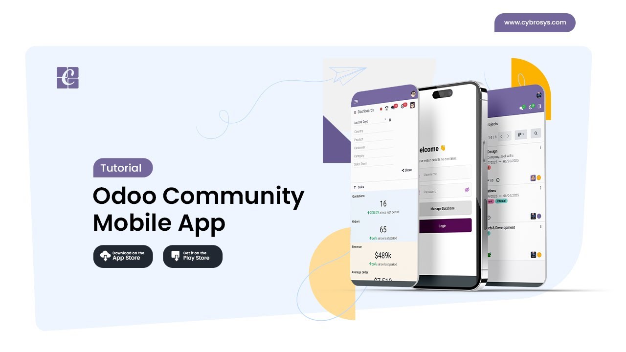Your Entire Odoo ERP in Your Pocket | Odoo Community Mobile App Tutorial | Odoo 18 Tutorial