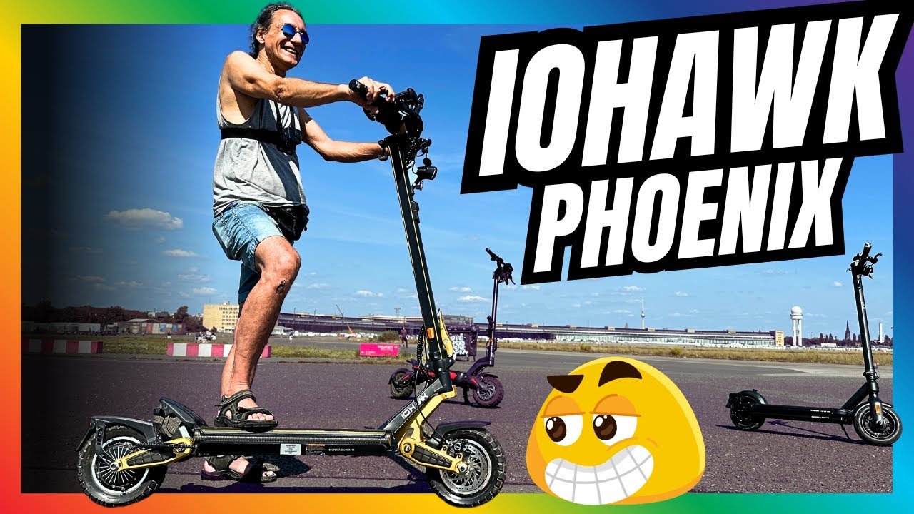 IOHawk Phoenix E-Scooter 🚀 | Community Erfahrungen 🛴🔥 Ist das der beste City-Flitzer? #escooter