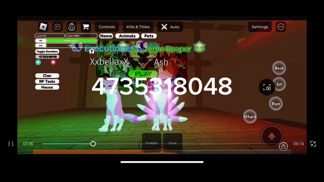 More working song codes animal simulator
