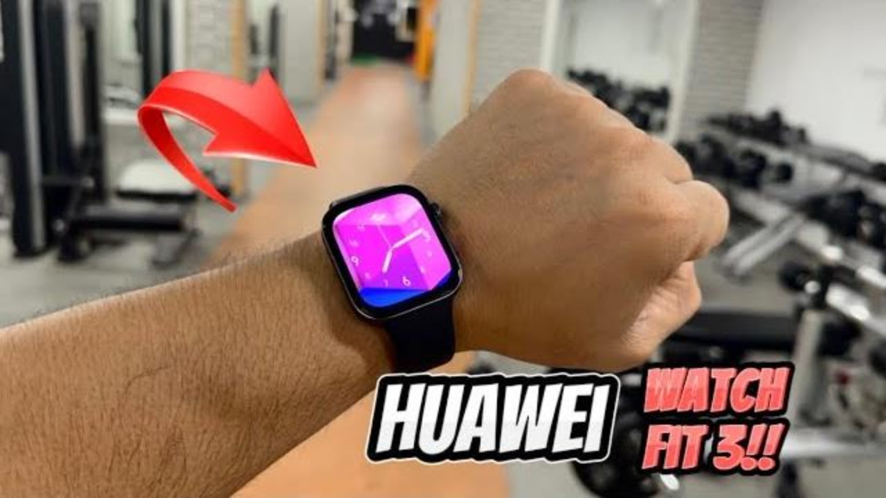 HUAWEI Watch Fit 3: Apple Watch KILLER, Amazing Value, Ultra Smooth, Android/iOS Support.!🔥🔥