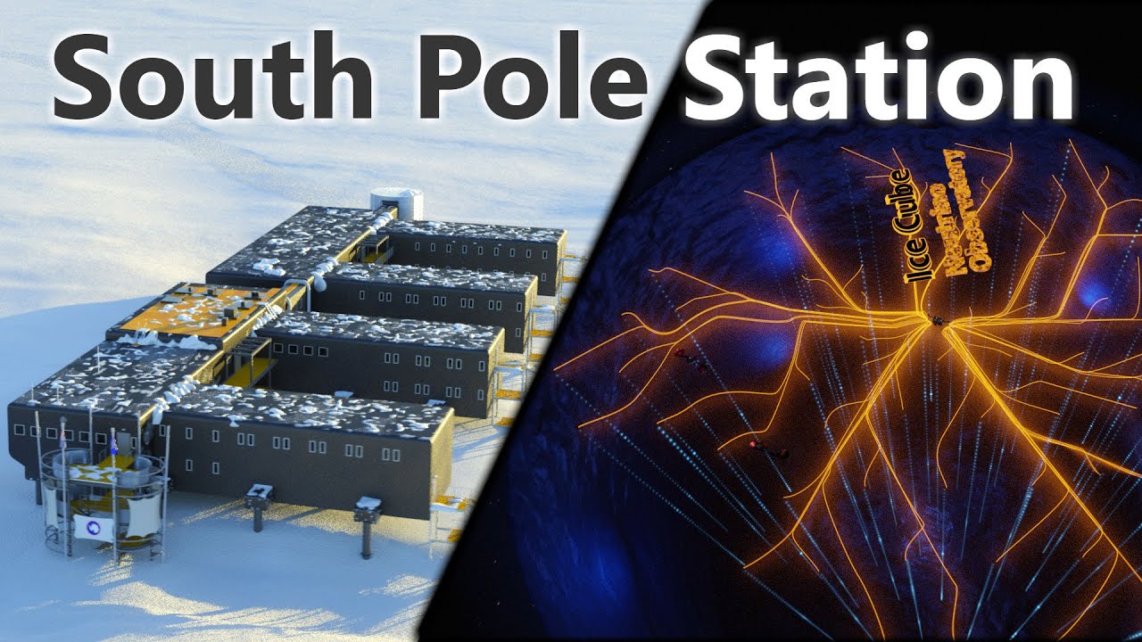The Amundsen-Scott South Pole Station - A CG fly-through of the most remote outpost on earth!