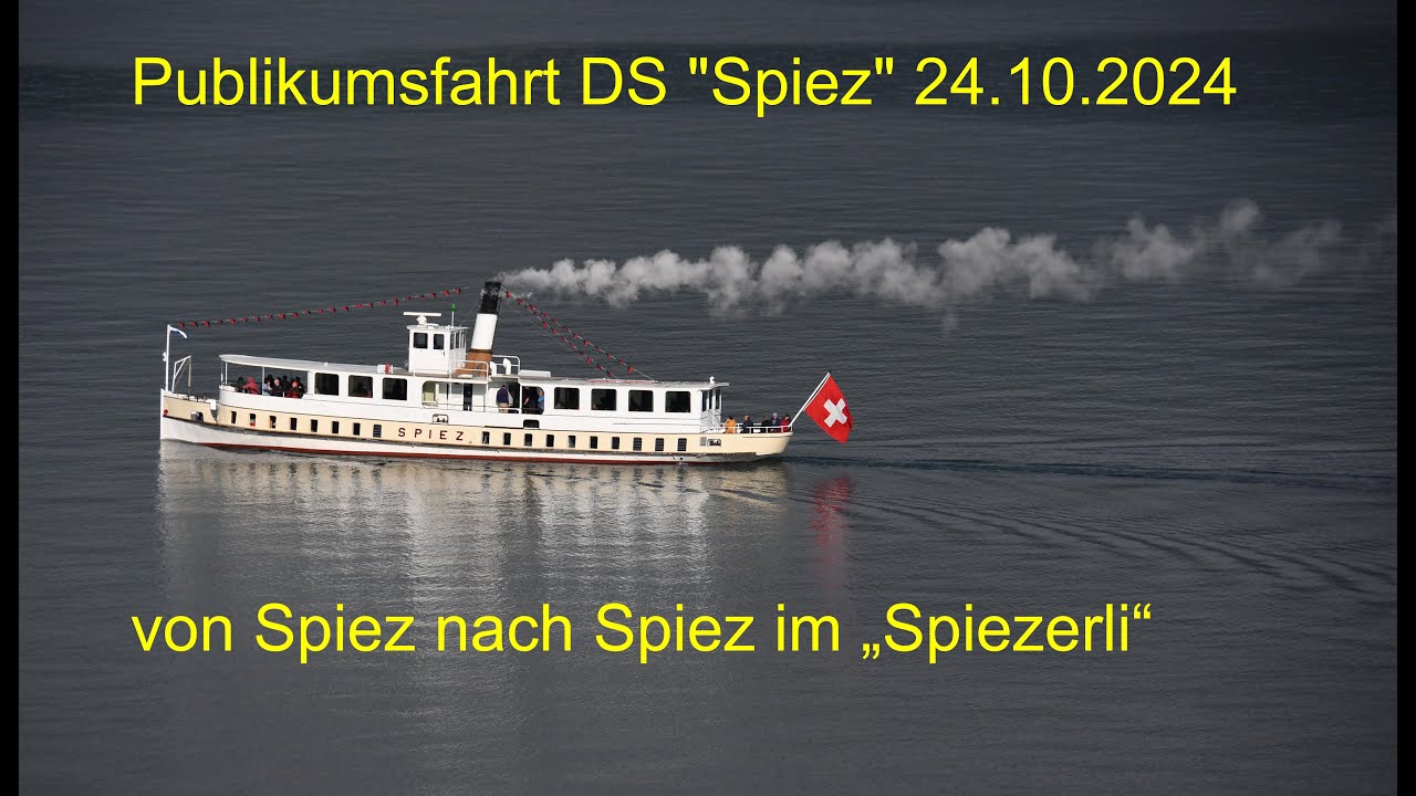 Fahrt mit dem Dampfschiff 