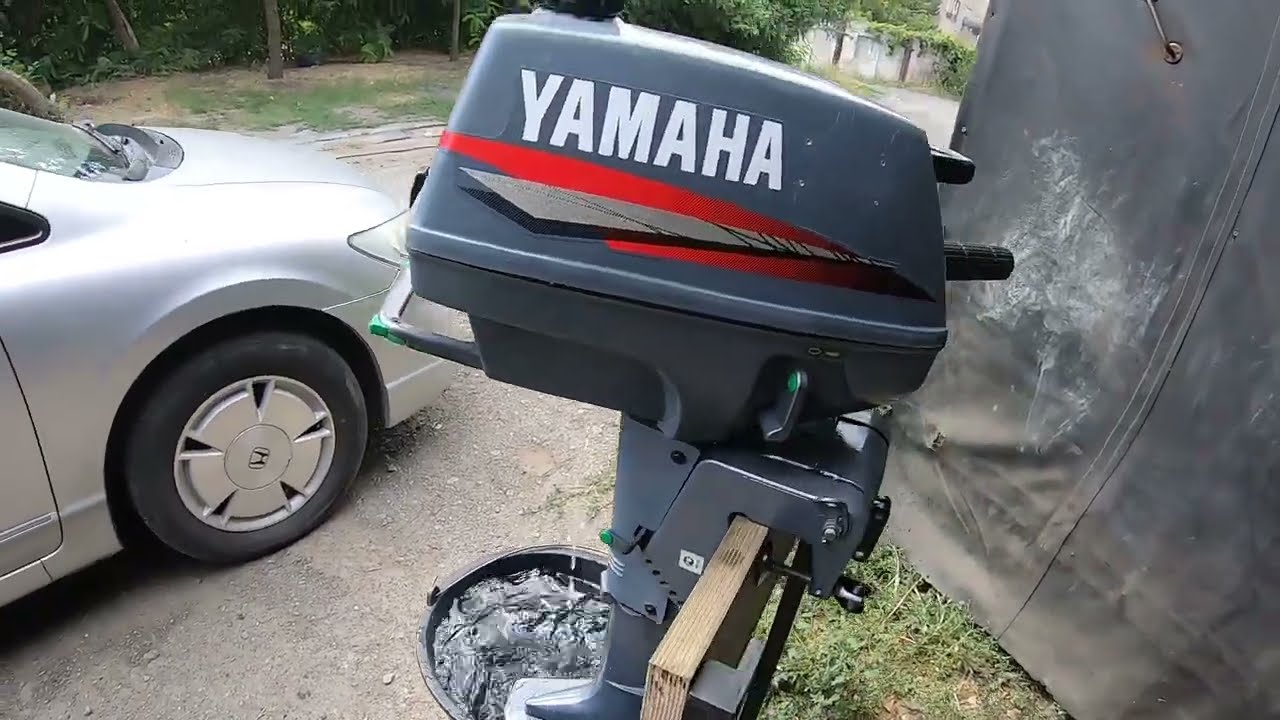 Полное ТО лодочного мотора на примере Yamaha 3