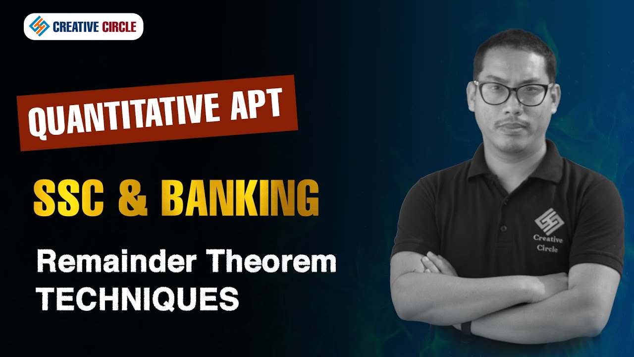 Remainder Questions 🔥 by Sumanta Moirangthem Sir Maths | SSC & BANKING @advmaths