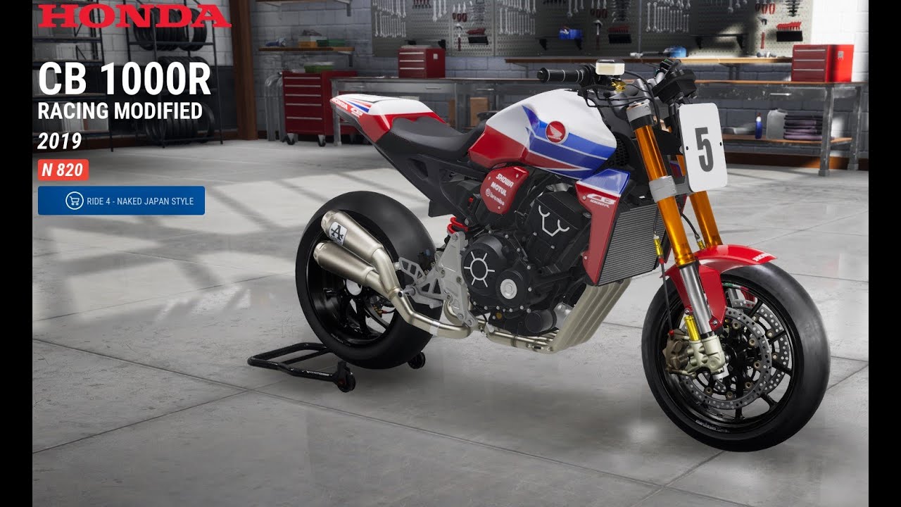 [RIDE 4] - 2019 Honda CB 1000R - RM - Naked Japan Style DLC