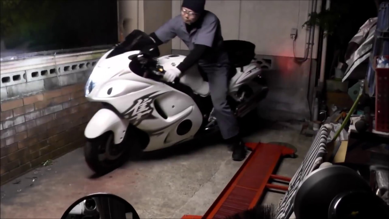 自作バイク用移動ローダー完成したあとに・・