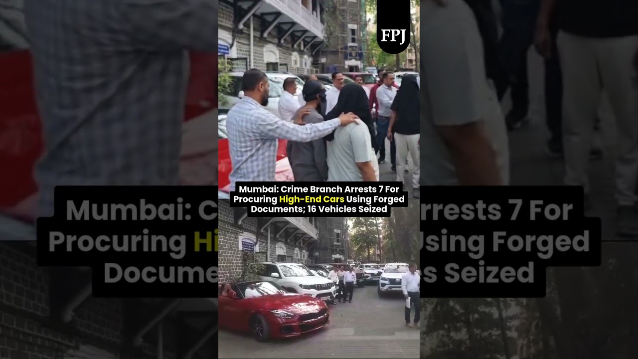 Mumbai Crime Branch Arrests 7 For Procuring High-End Cars Using Forged Documents; 16 Vehicles Seized