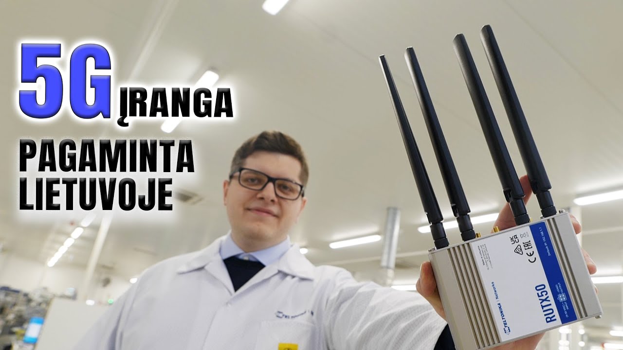 Lietuvoje gaminama 5G ryšiui skirta įranga #DigitalEU