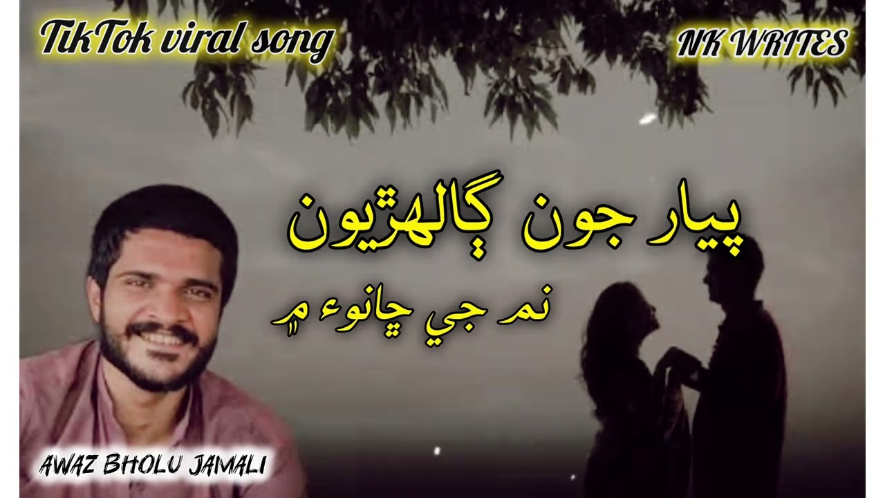 Pyar jun galharyun nim je chanv men /singer bholu jamali viral song/TikTok full trending song