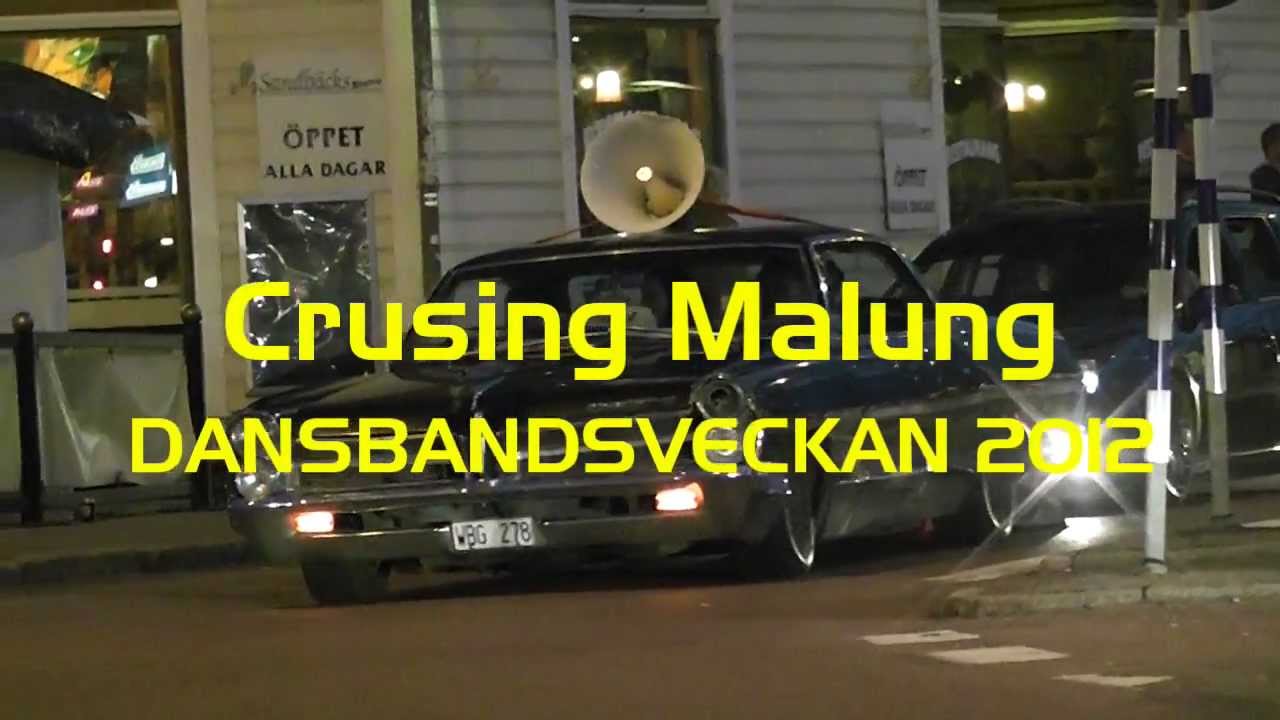 Crusing torsdagkväll i Malung, Danbandsveckan 2012