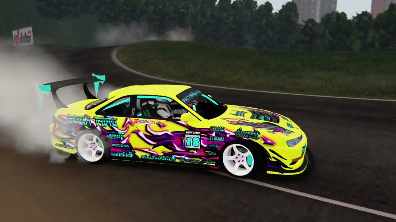 LR Alberto Recuero Nissan Silvia S14 at Okish Dam