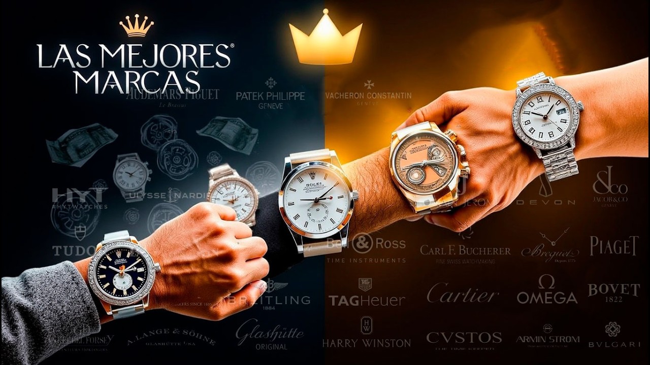 Las Mejores Marcas de Relojes: Desde los M&aacute;s Accesibles hasta el Ultra Lujo ⌚