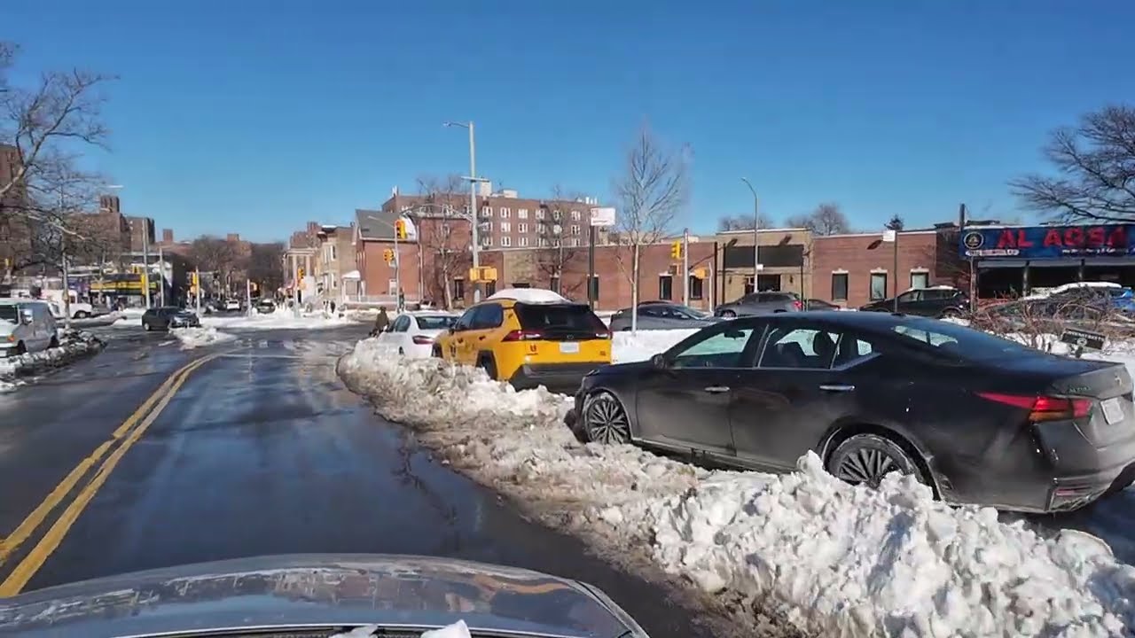 New York City’s Street Are Hazardous After The Snowstorm 