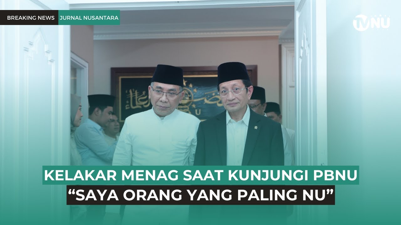 Kunjungi PBNU, Menag Tegaskan Kolaborasi Dengan NU Akan Ditingkatkan