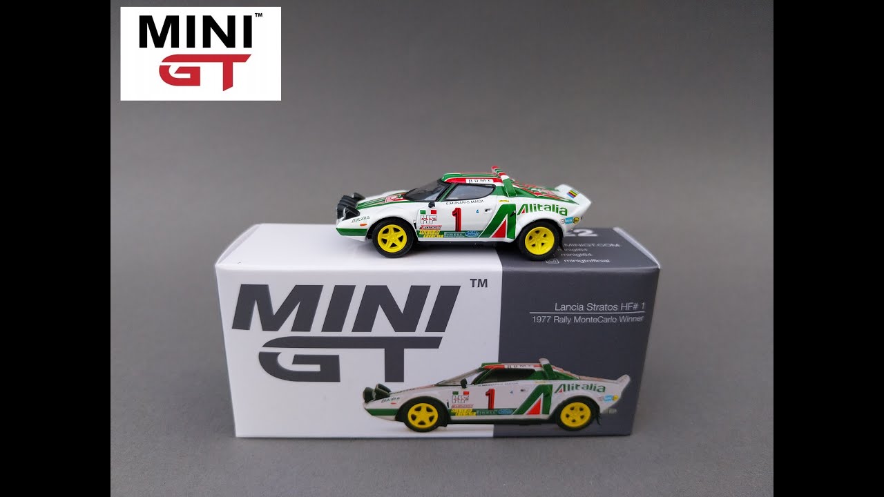 Mini GT (422) - Lancia Stratos HF#1 - 1977 Rally MonteCarlo Winner