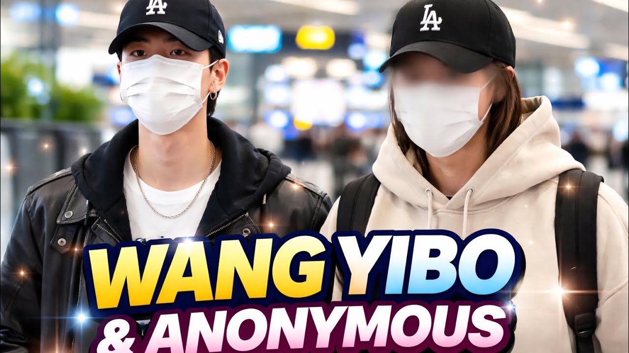 Wang yibo &Anonymous passing by in the airport 