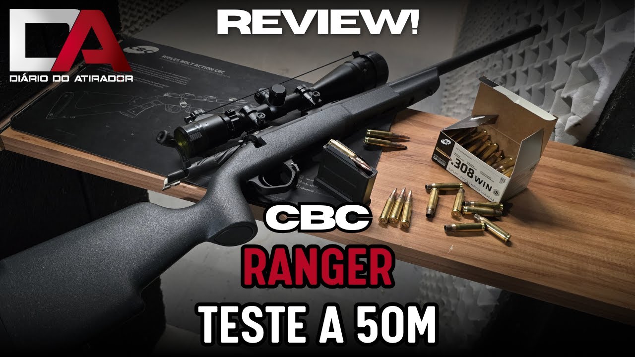 Review Rifle CBC Ranger + Teste 50m