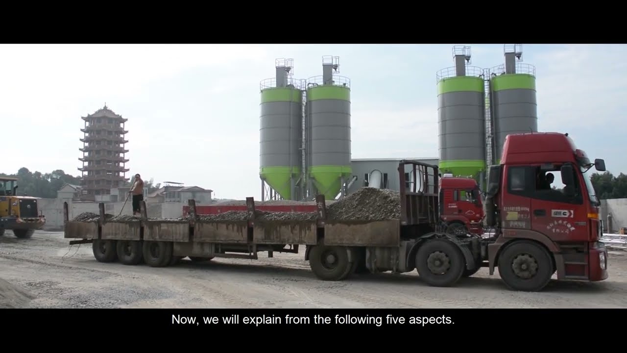 The correct Operation and Maintenance of Batching Plant Mixer