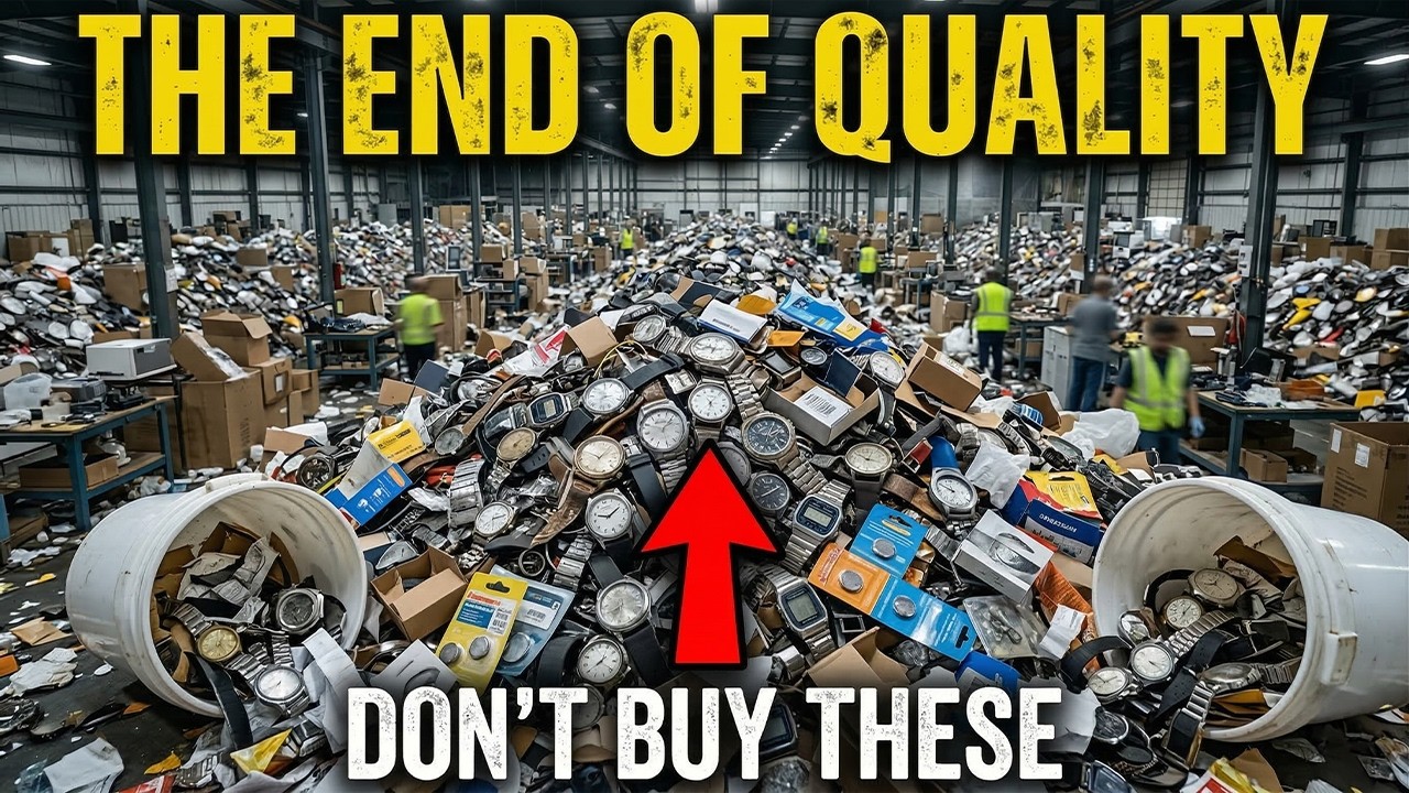 Why 90% of New Watches Are Garbage (The Factory Secret)