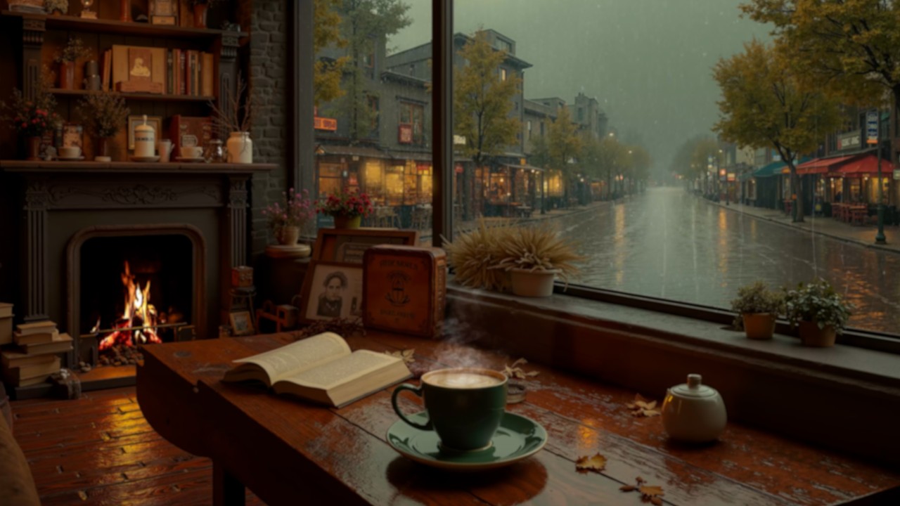 Deep Focus Smooth Piano Jazz 📖 February Winter Cafe Ambience for Study/Work