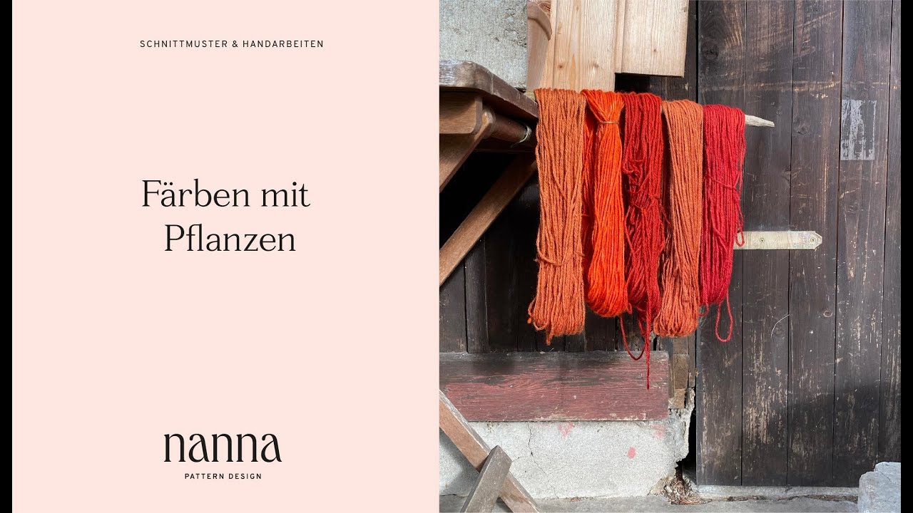 Wolle mit Pflanzen färben (Walnuss)