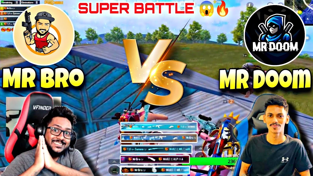 MR BRO VS MR DOOM || NEW BATTLE IN ERANGEL MAP || PUBG MOBILE SRI LANKA || BOMTA GAMING