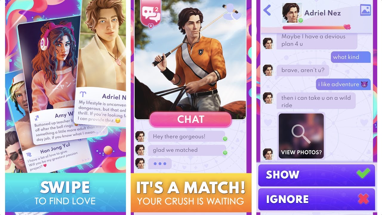 Love Sparks: dating chat games