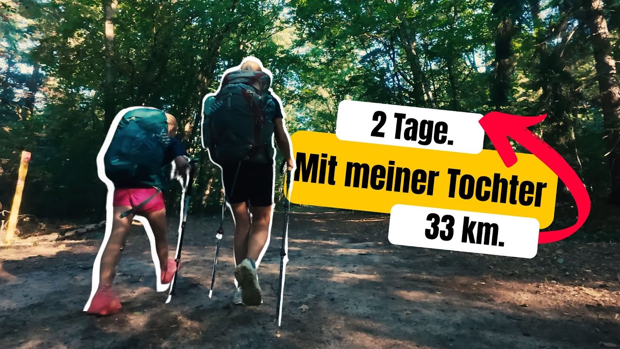 Trekking mit Kind: 2 Tage, 33 km – Sommerabenteuer am Rhein