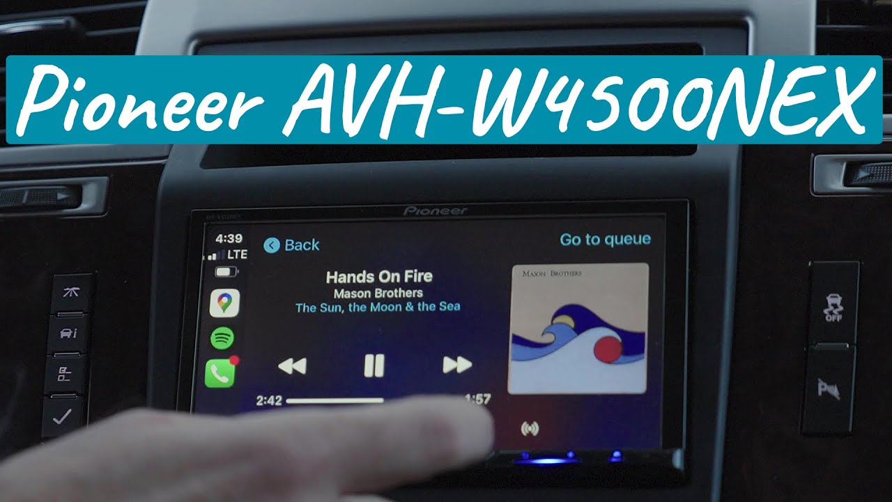 Pioneer AVH-W4500NEX DVD receiver | Crutchfield