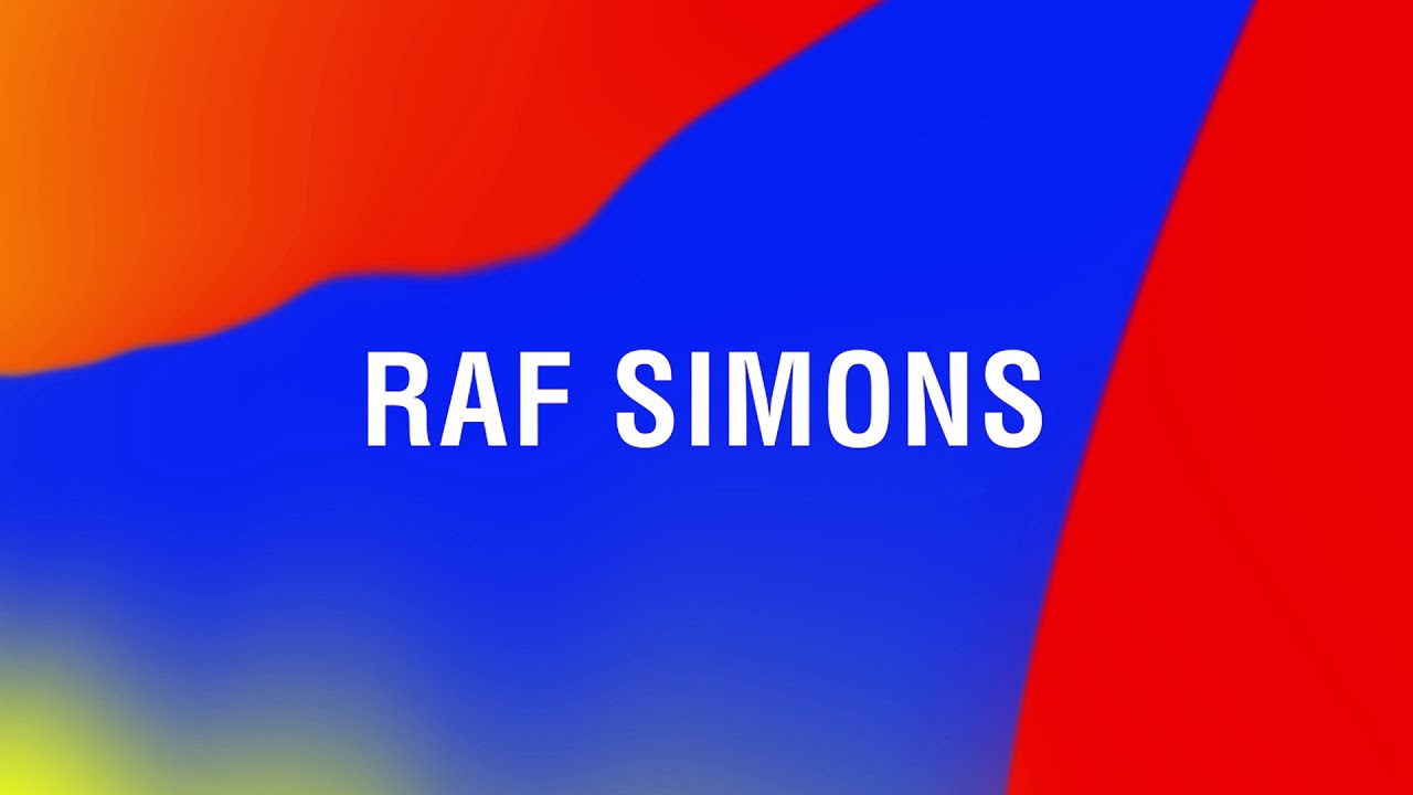 nicholas naison - raf simons