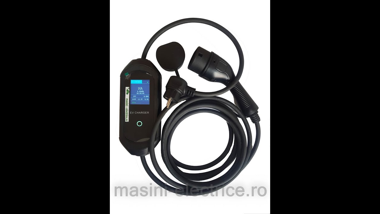 Incarcator premium 3.7KW pentru masina electrica Type 2 (C), cablu 5m