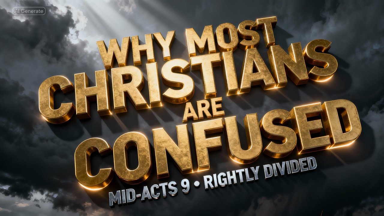 Episode 2 &ndash; &ldquo;Why Most Christians Are Confused&rdquo; (Mid-Acts 9 Right Division | The Body of Christ)