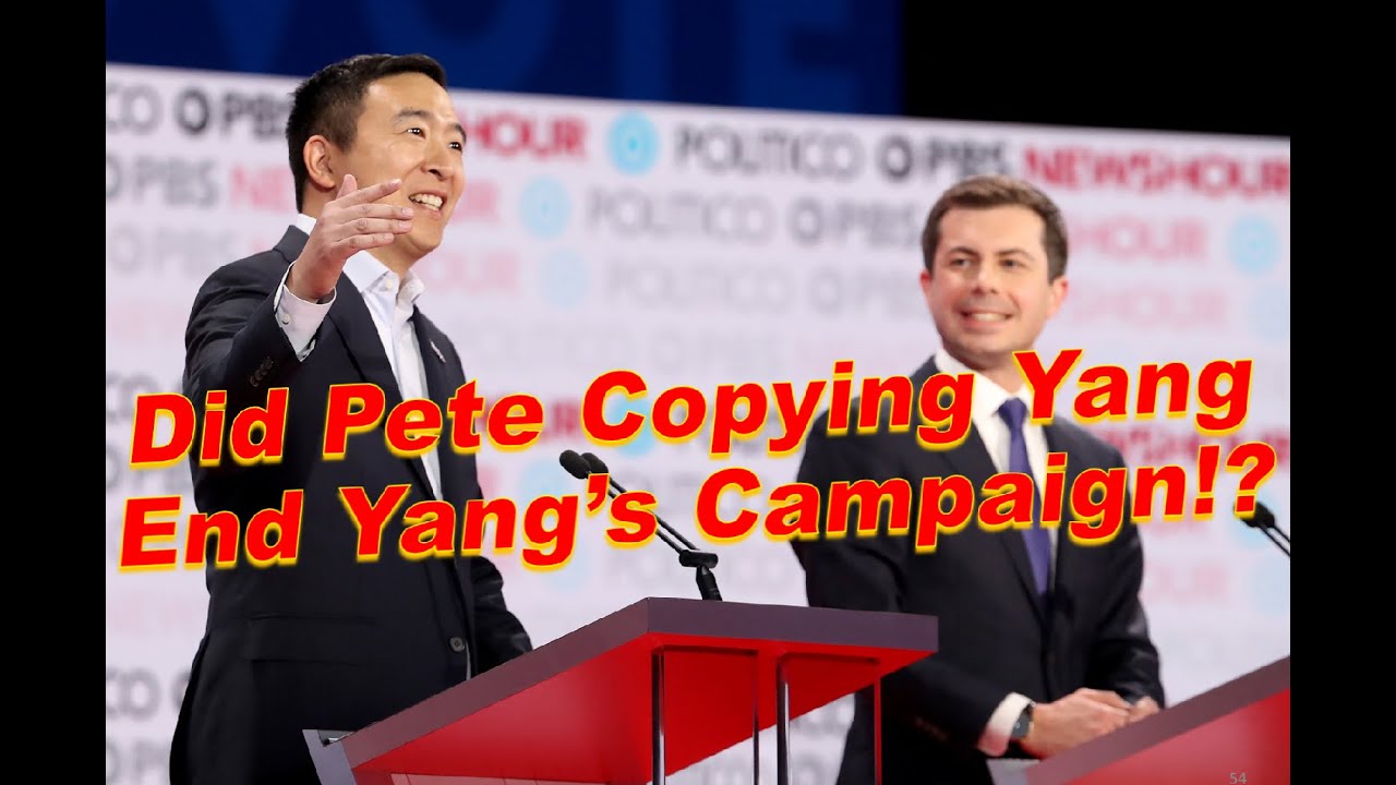 Mayor Pete Copied Andrew Yang Over and Over Again--Look at the Evidence!