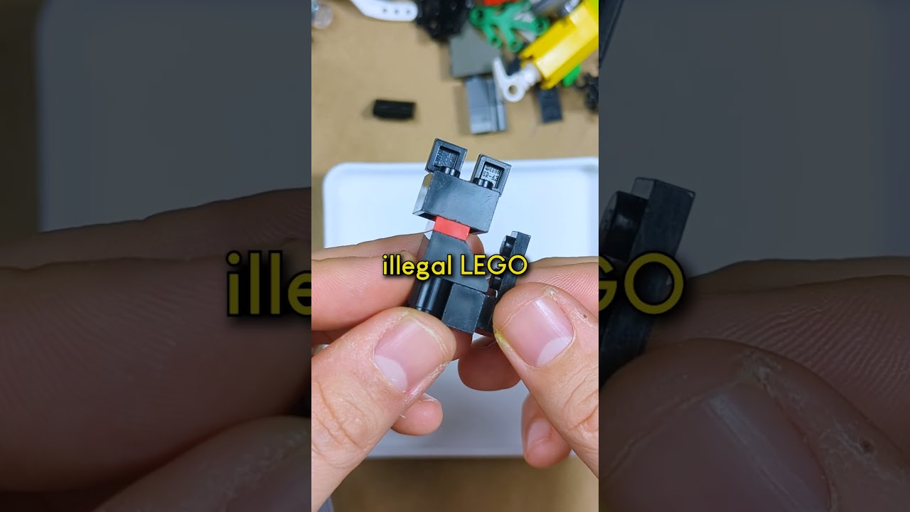 Oficjalny zestaw LEGO z nielegalną techniką? #LEGO #legos #AFOL #legobuild #legomoc