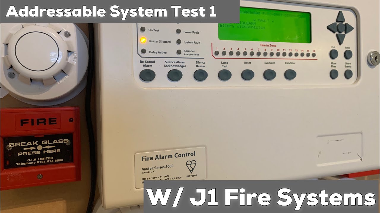 Kentec Syncro Board System Test 1 (Apollo) | W/ J1 Fire Systems!