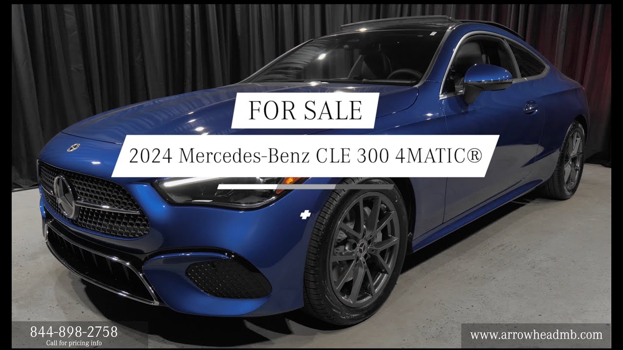 New 2024 Mercedes-Benz CLE 300 4MATIC® Coupe MB of Arrowhead Phoenix