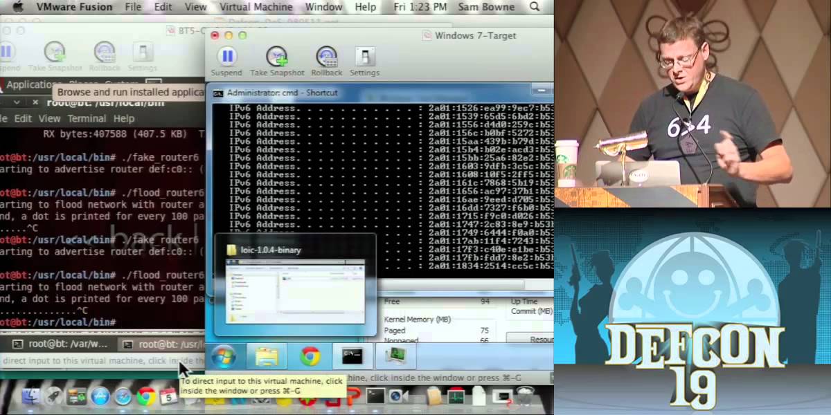 DEFCON 19 (2011) - Three Generations of DoS Attacks