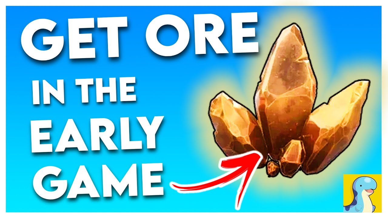How to get ORE in Palworld w/ this EASY Ore Farming Base Setup