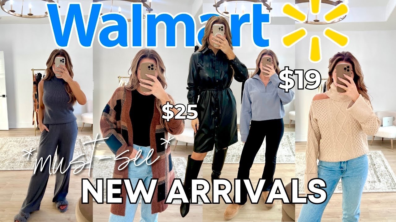 WALMART NEW ARRIVALS HAUL 📦 20+ Walmart Fall/Winter Fashion Finds!✨Walmart Try On Haul #walmarthaul