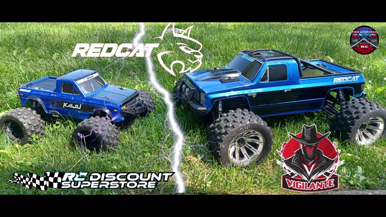 Redcat Vigilante 8s and Baby Vigilante Kaiju6S