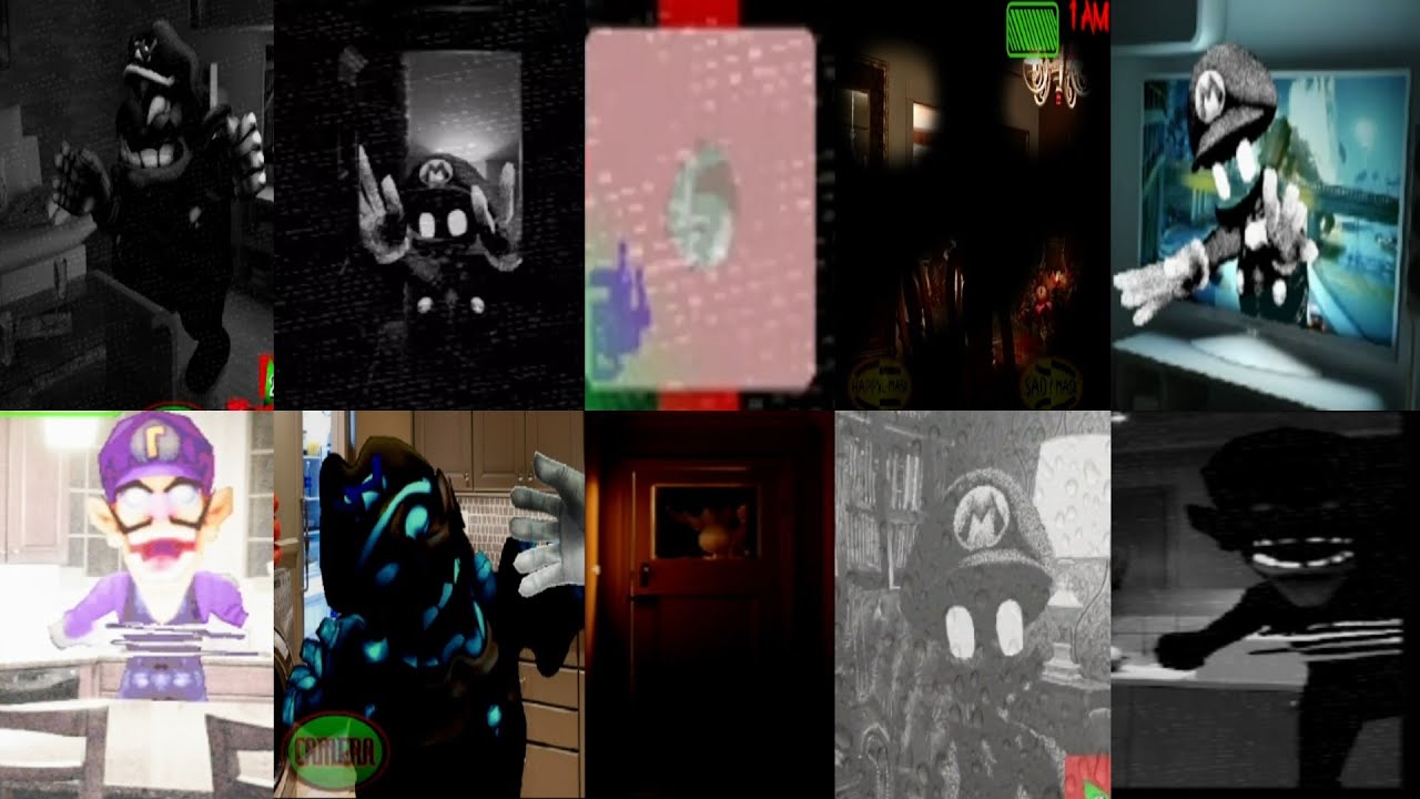 five nights at warios rise of the corruption warped universe all out mode all rooms