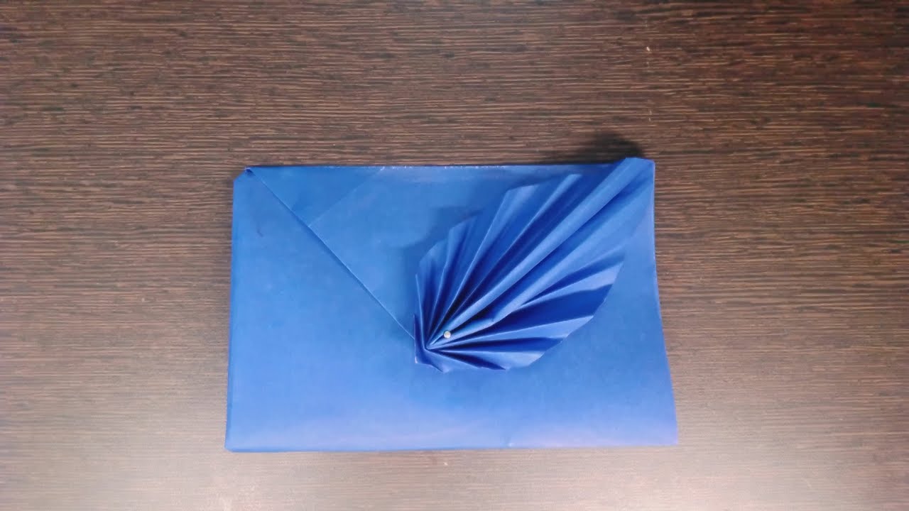 HOW TO MAKE ENVELOPE..#useful #colourpapercraft #paperart 