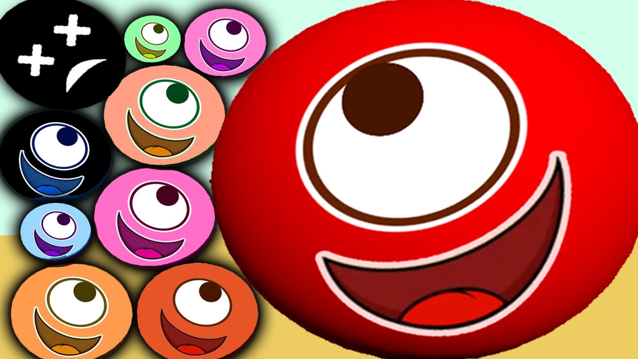 Hungry Balls Fails vs Pro Tricks (Level 100 - 120) Simple Cute Ball Android/iOS Gameplay Walkthrough