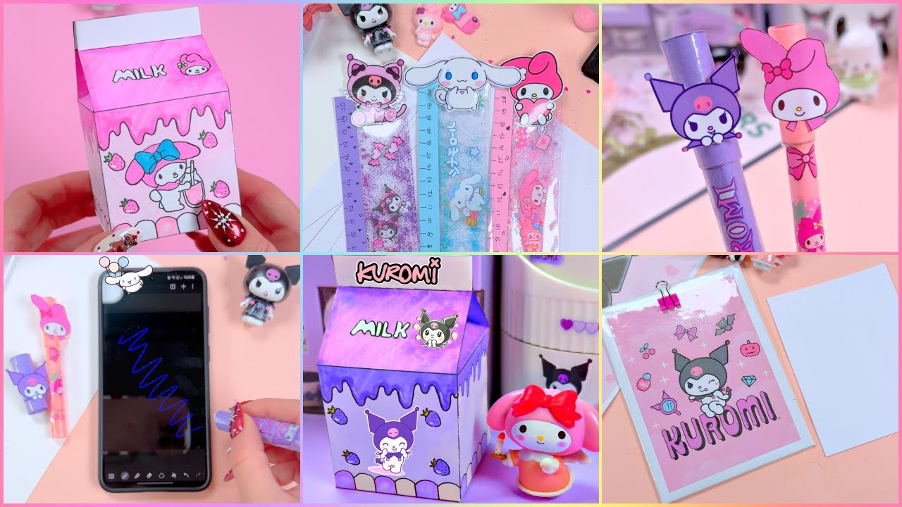 ID&Eacute;ES DE PAPETERIE SANRIO MIGNONNES
