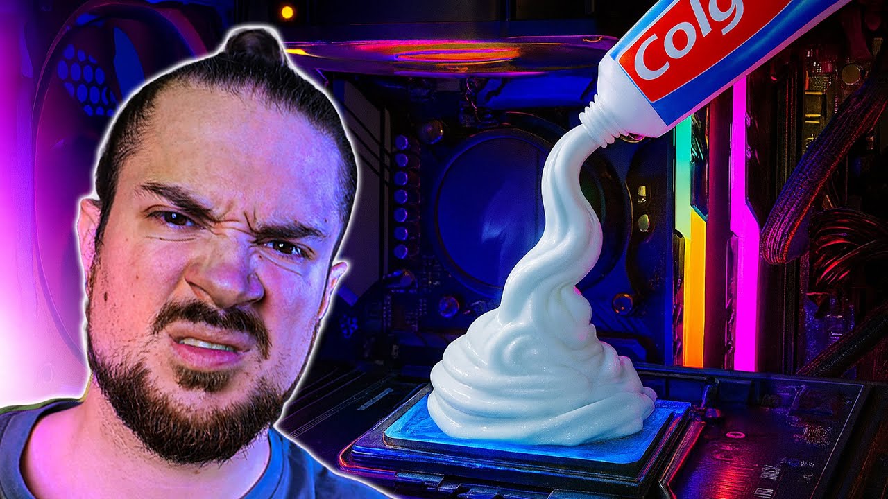 J'ai tent&eacute; de refroidir mon PC au dentifrice