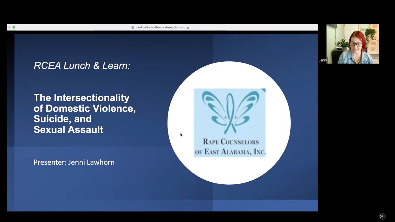The Intersectionality of Domestic Violence, Suicide, and SA: September 2023 Lunch and Learn