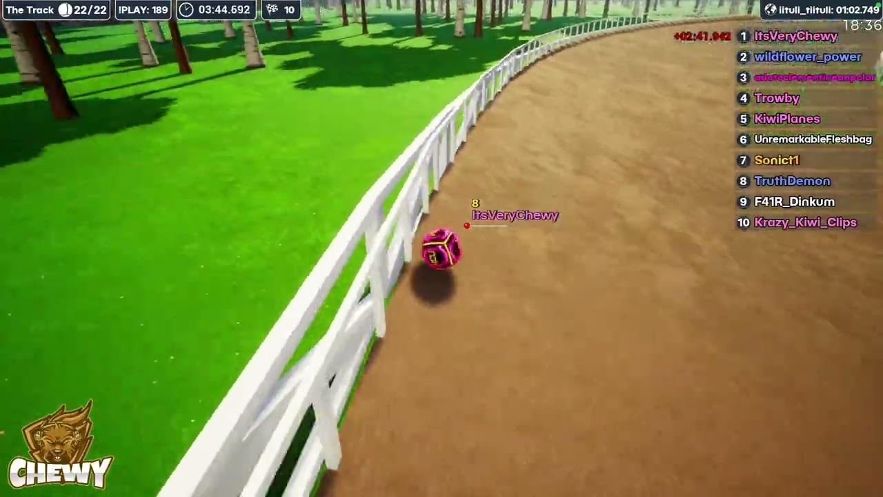 The Track - Weekly Marbles On Stream Race with Chewy - 12-1-26