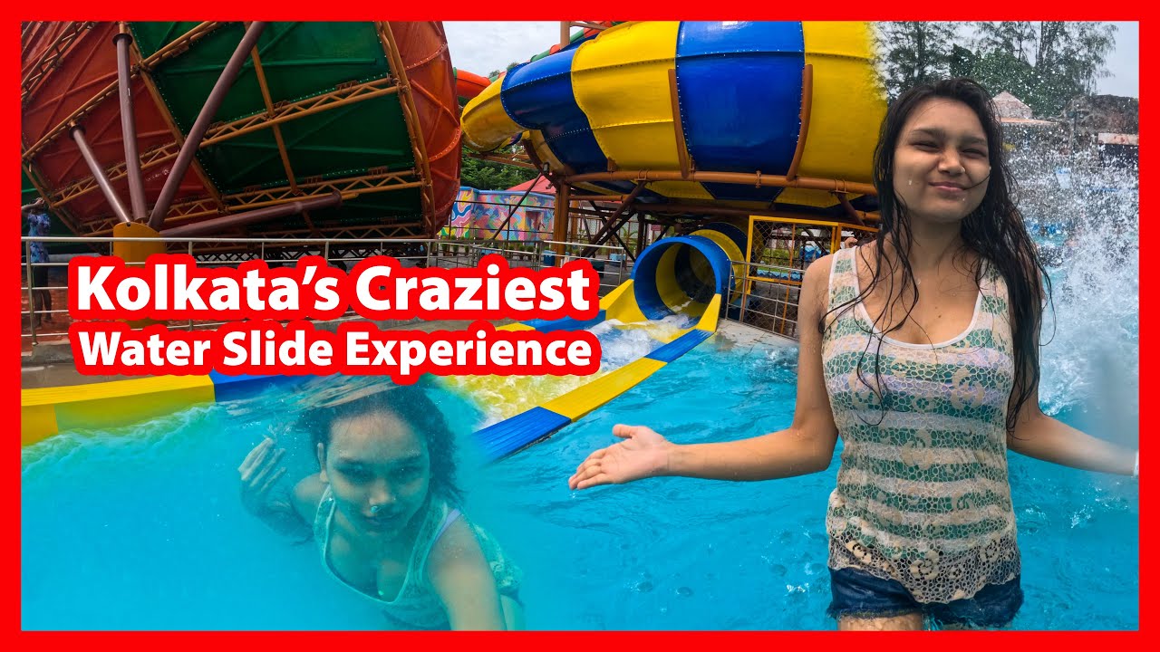 Kolkata’s Craziest Water Slide Experience at Nicco Park | Pool Dance & Underwater Fun! #adventure
